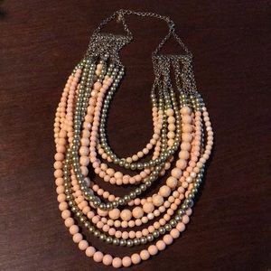 Multi strand necklace
